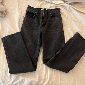 Abercrombie & Fitch 90s High Rise Straight Jeans